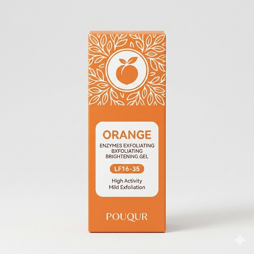 Orange scrap gel
