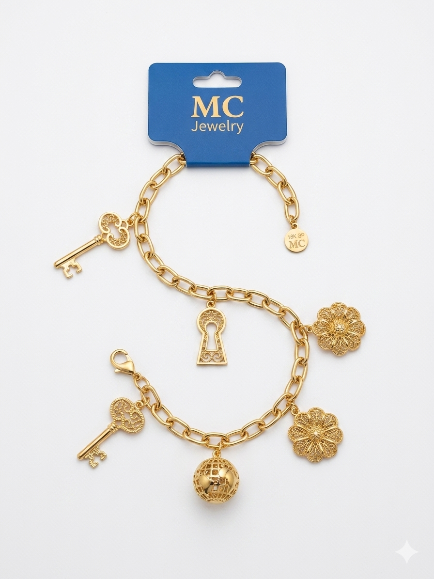 MC jewelry charm bracelet