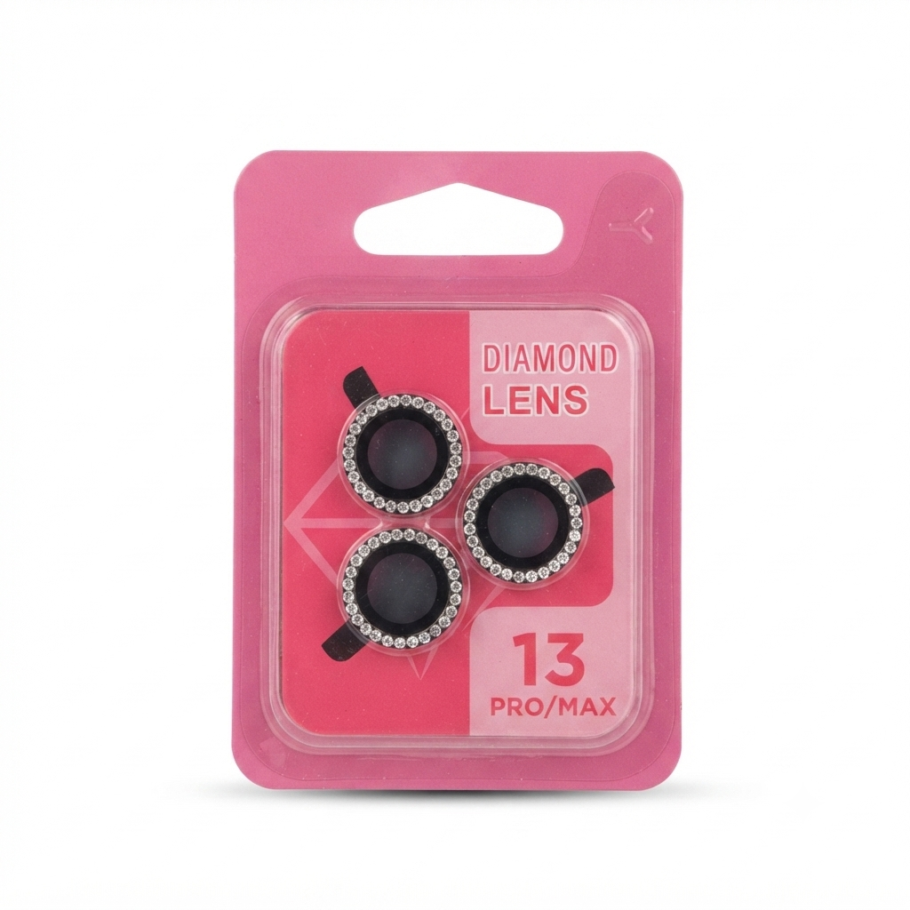 *Diamond Lens Camera Protector*IP 13 pro max