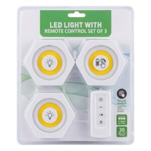 LED Puck Lights with Remote Control
