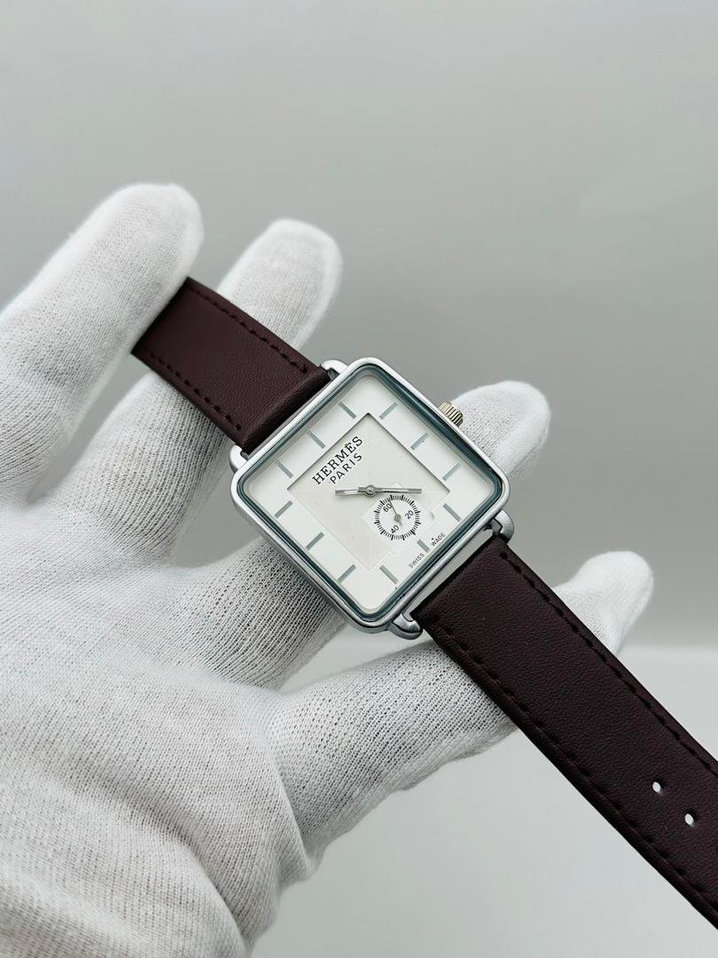 Square tone Hermès-Style Watches - Image 3