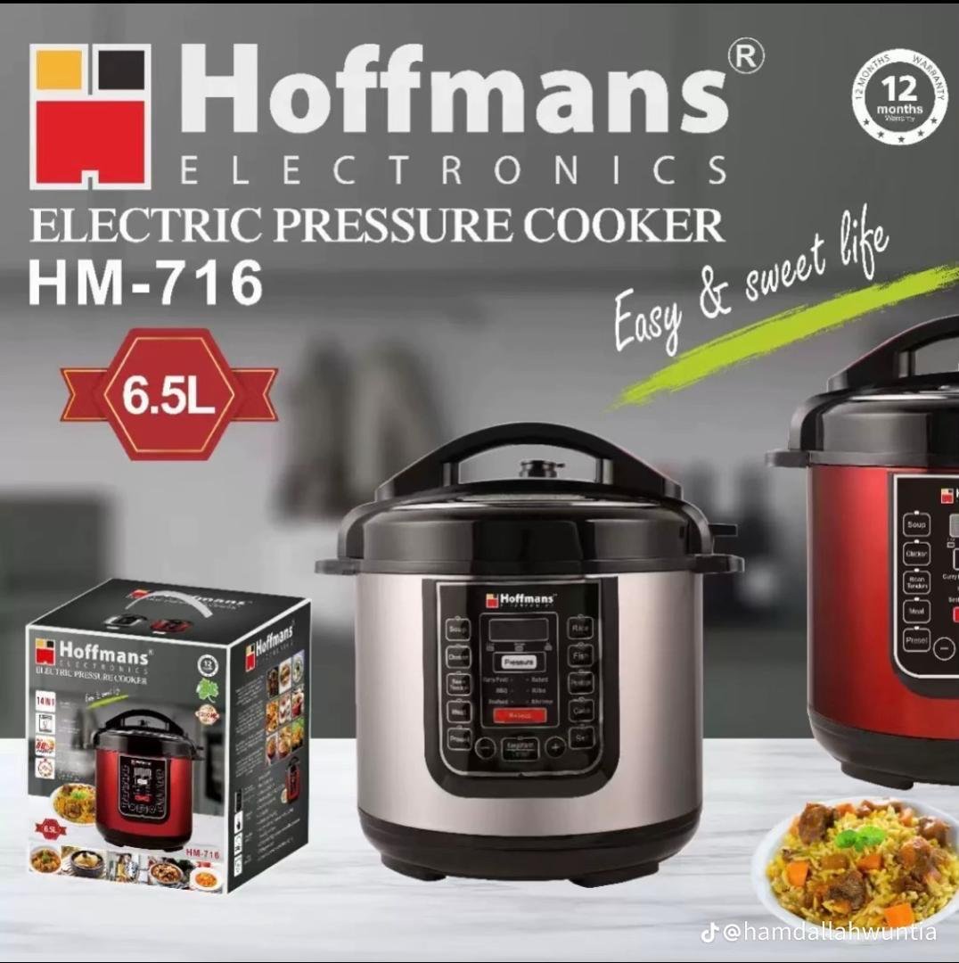 Hoffmans Electric Pressure Cooker HM-716