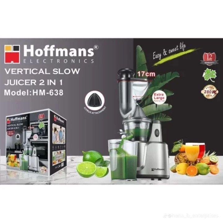 Hoffmans Vertical Slow Juicer HM-638